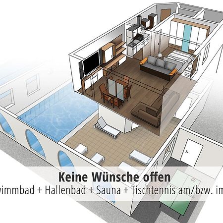 Ferienwohnung Freudensee Im Bayerischen Wald - Pool, Sauna 豪岑堡 外观 照片
