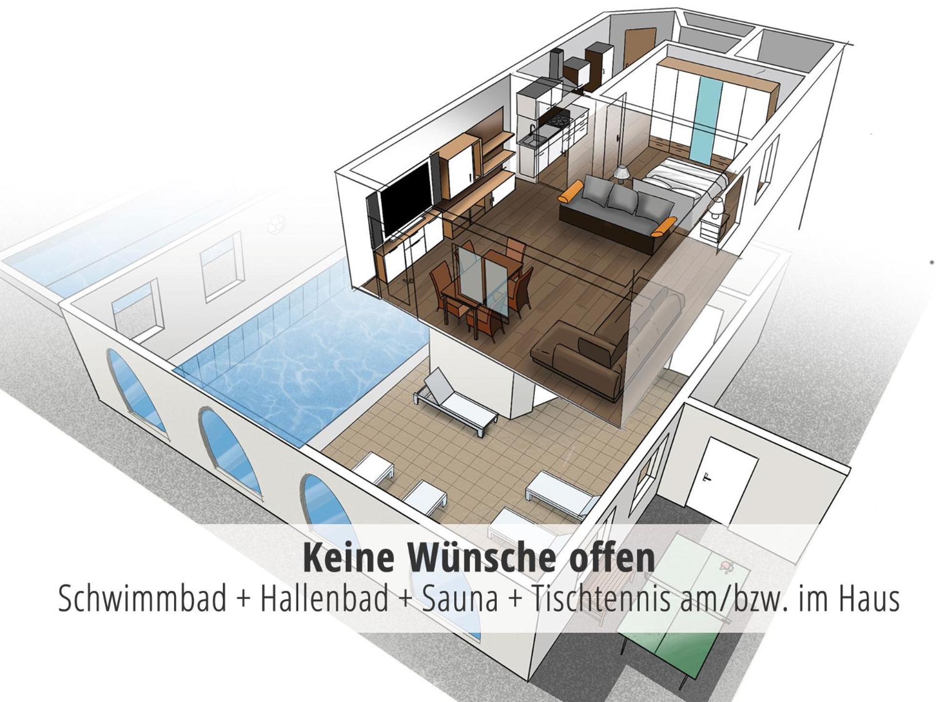 Ferienwohnung Freudensee Im Bayerischen Wald - Pool, Sauna 豪岑堡 外观 照片